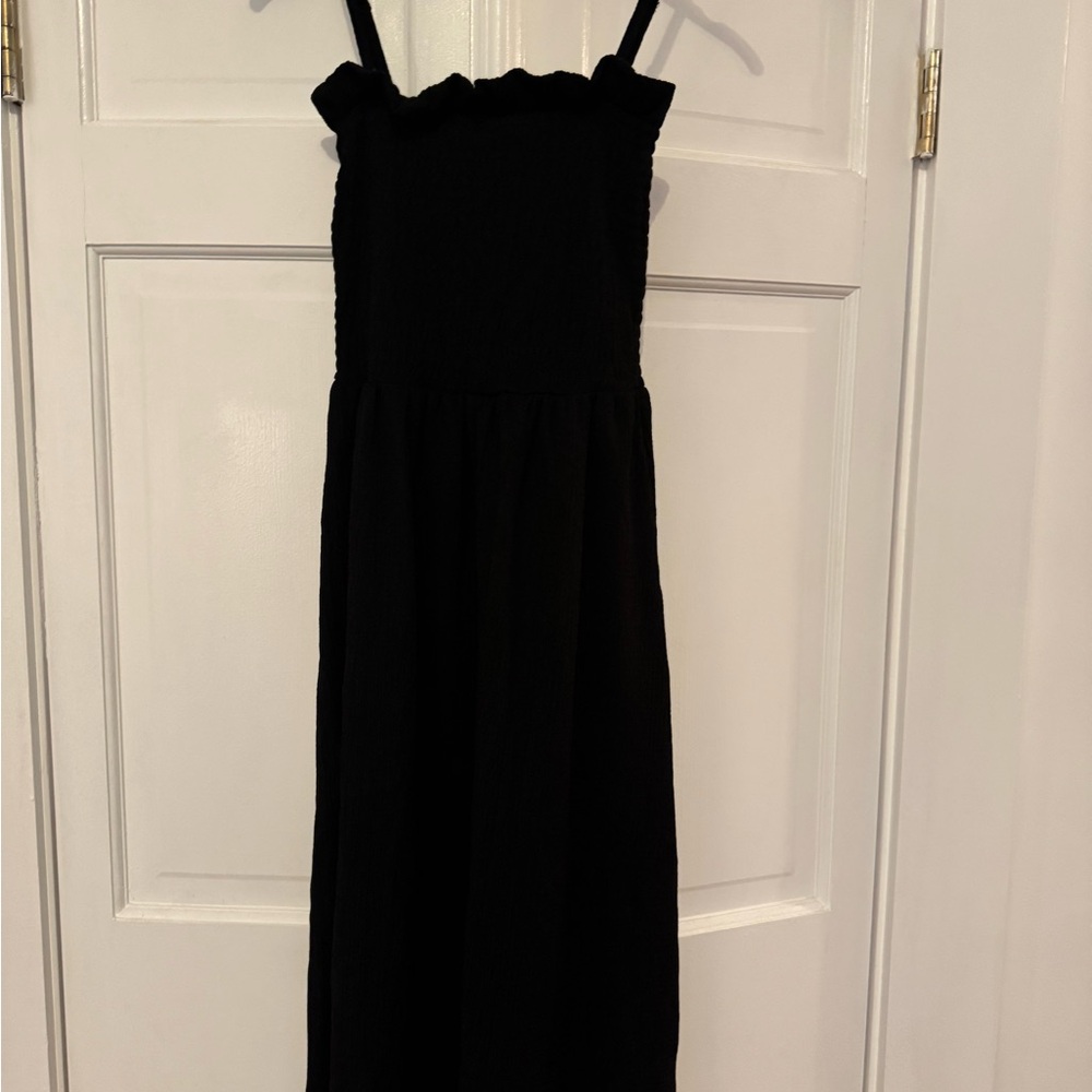 H&M Black Midi Dress